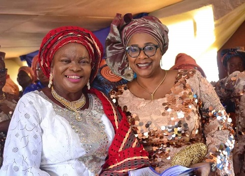 Tolulope Akande-Sadipe and APC Oluyole Women Leader, Alhaja Adebiyi Rashidat Adenike
