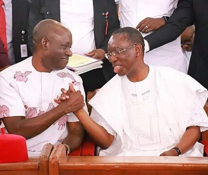 Chukwuma Charles Soludo and Senator Ifeanyi Okowa