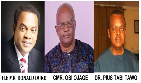 Donald Duke, Obi Ojage and Pius