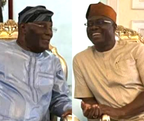 Atiku Abubakar and Seyi Makinde