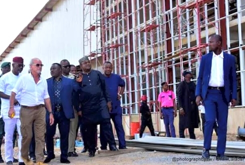 Governor Senator Liyel Imoke Visit to Governor Ben Ayade N8.5 Billion Vitaminzed Rice Mill in Ogoja