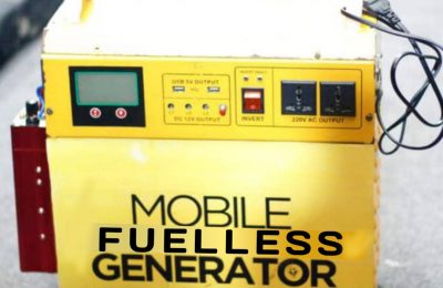 Afrikan Homes Mobile Fuelless Generator for sale in Nigeria