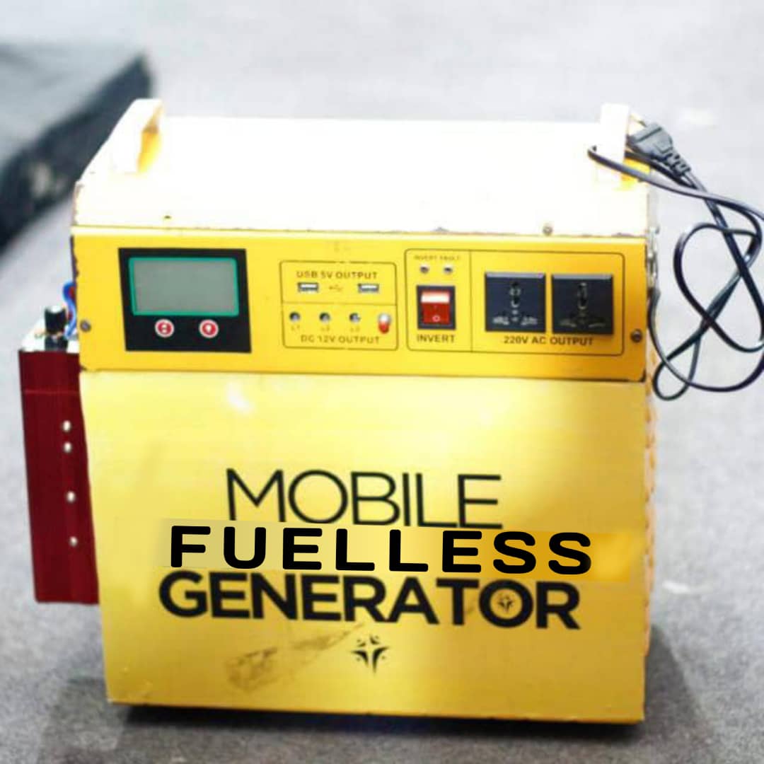 Afrikan Homes Mobile Fuelless Generator for sale in Nigeria