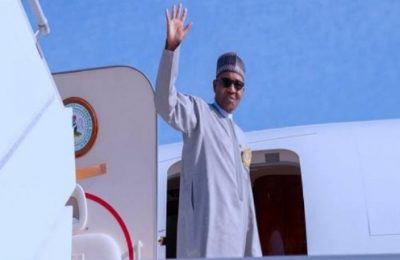President Muhammadu Buhari Departs Nigeria