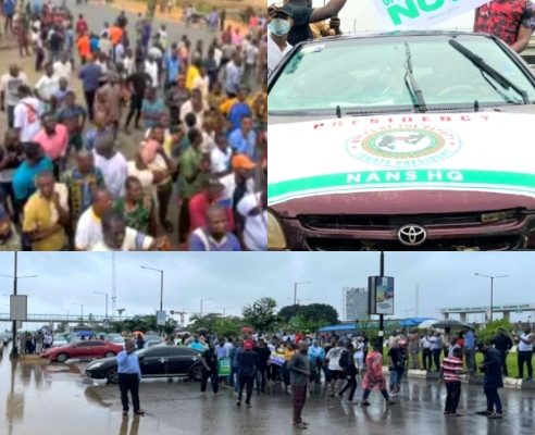 Protesting Nigerian Students Barricade Lagos Airport