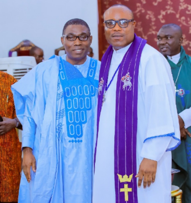SDP Presidential Candidate Prince Adewole Adebayo Attends Send-Forth Programme Of Bishop John Eze