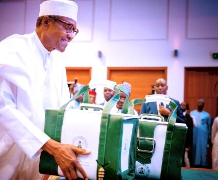 President Muhammadu Buhari presents 2023 Budget to National Assembly