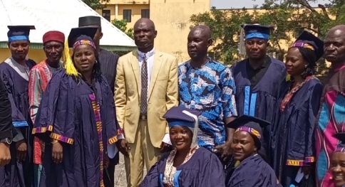Students of Federal Treasury Academy Orozo After Matriculation