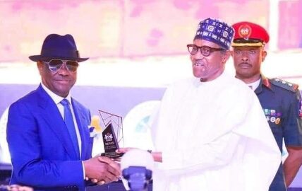 Award of Excellence on Infrastructure: Chief of Staff, Rivers State Government House Extols Wike
