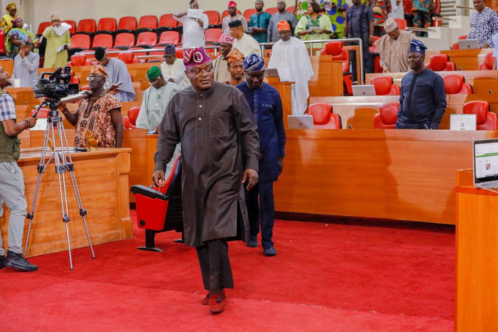 Speaker of Lagos State House of Assembly, Rt Hon Mudashiru Obasa