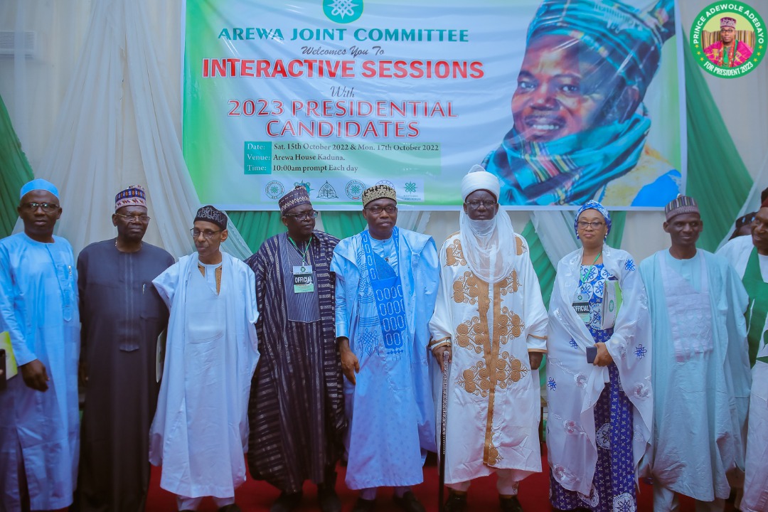 Arewa Joint Committee Interactive Session with presidential candidates 