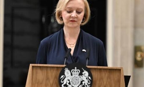 Liz Truss UK Prime minister Resigns