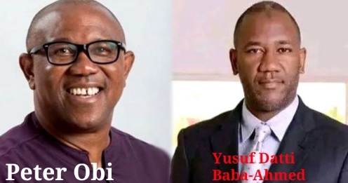 Mr Peter Obi and Senator Yusuf Datti Baba-Ahmed
