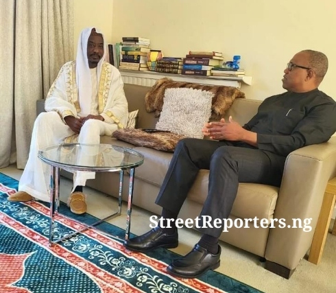 Presidential candidate of Labour Party Peter Obi and Sanusi Lamido Sanusi