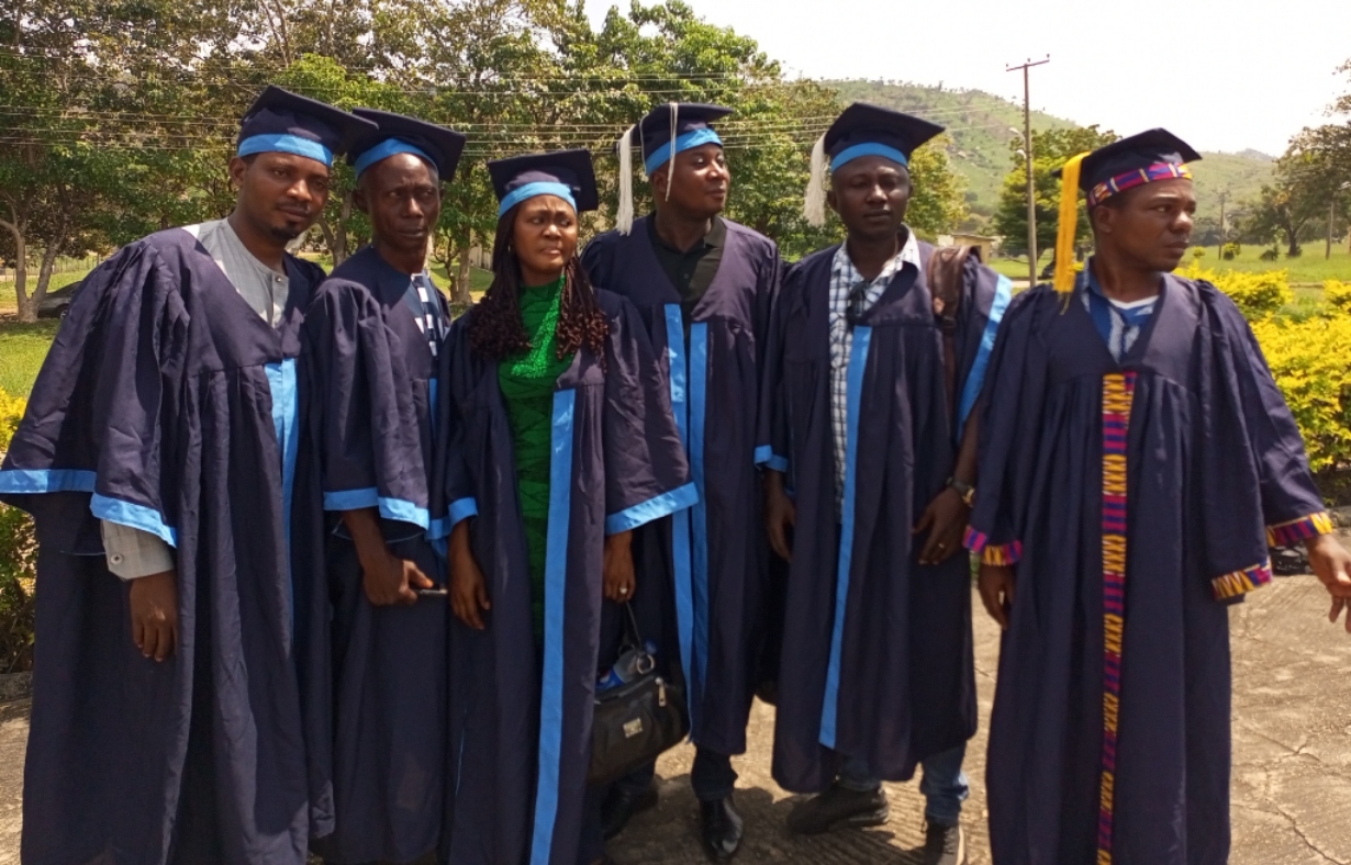 Students of Federal Treasury Academy Orozo After Matriculation
