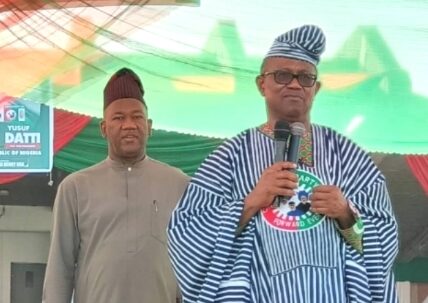 Yusuf Datti Baba-Ahmed and Peter Obi in Benue State