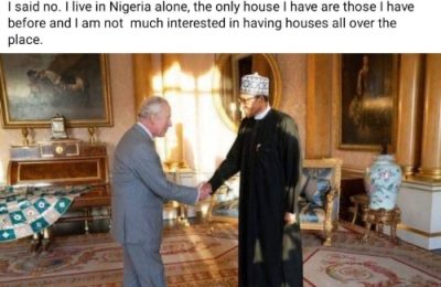 Who In Nigeria Can Be Better Than Mohammadu Buhari With All Their Stolen Wealth And Properties They Flaunt?