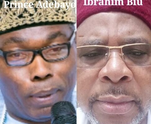 SDP Presidential Candidate Prince Adewole Adebayo and Ibrahim Biu