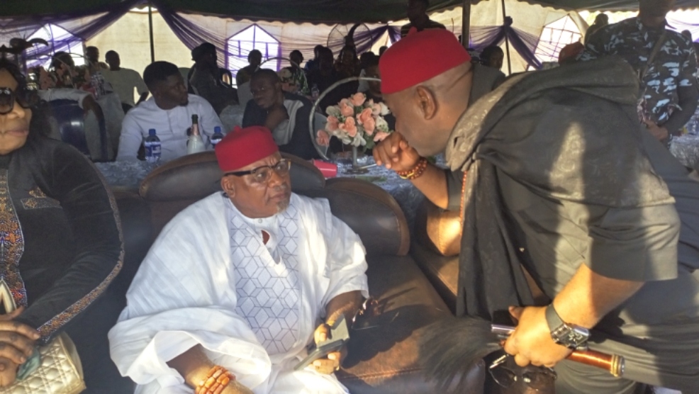 Chief Willy Ezugwu and Dr Tony Ezenma