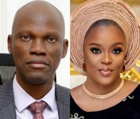 Chief of Staff To Governor Babajide of Lagos State, Tayo Ayinde and Wife Doyin