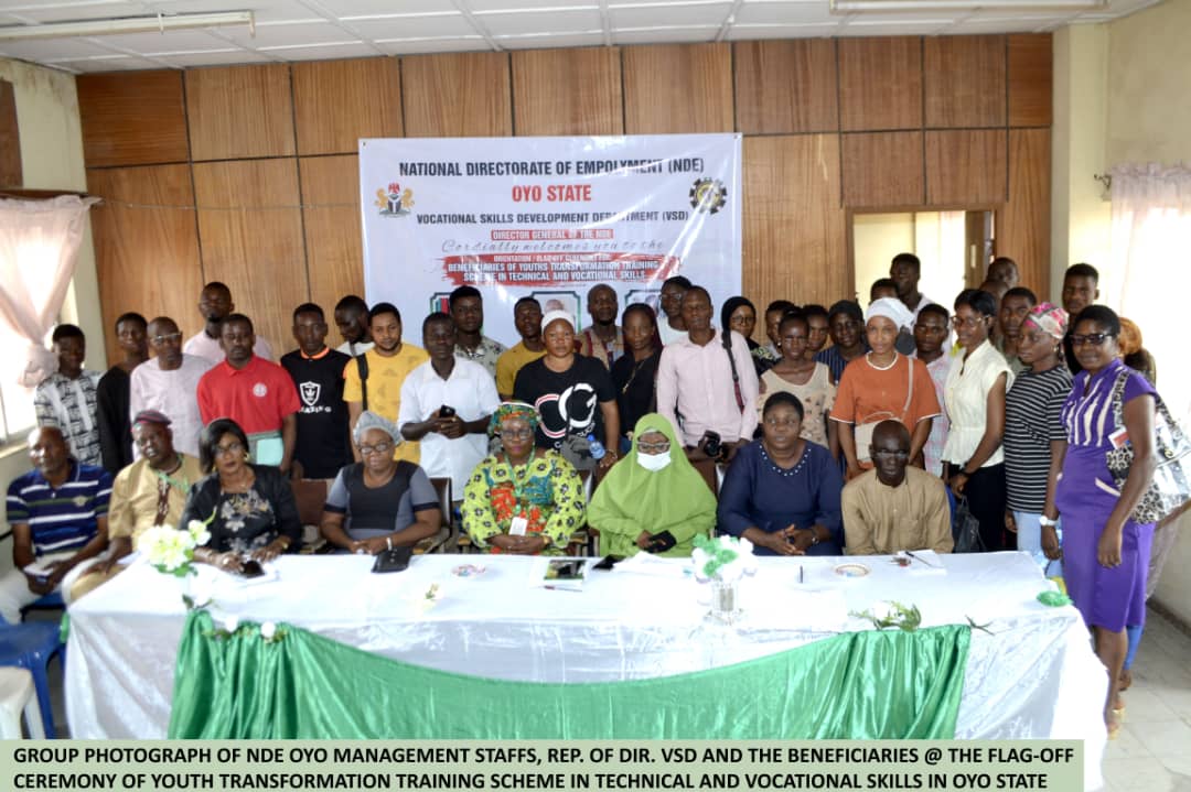 NDE Trains 50 Youths In Technical, Vocational Skills In Oyo State