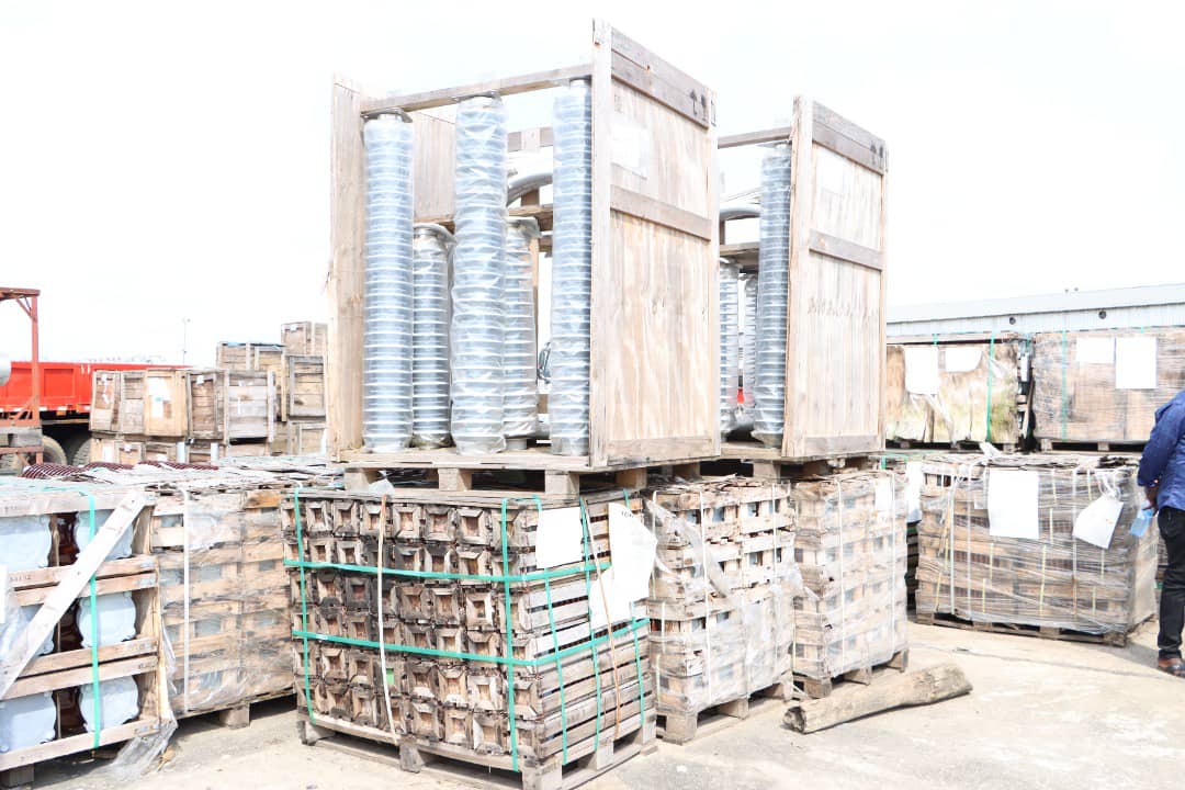 TCN Receives Power Transformers, Other Transmission Equipment At Ojo Store As More Arrive Lagos Port