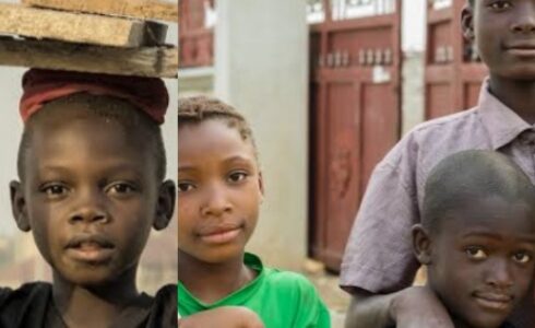 Nigerian children and Ministry of women Affairs and social development
