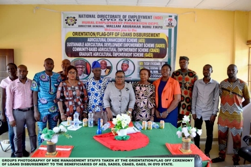 NDE Empowers 42 Youths To Boost Agro-business In Oyo