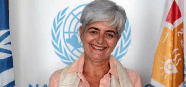 Barbara Manzi, the United Nations Resident Coordinator in Burkina Faso