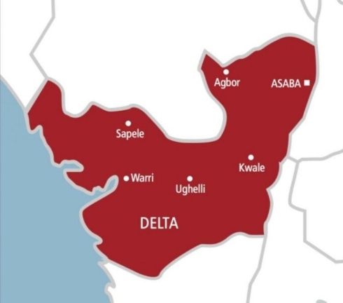 Delta State Map