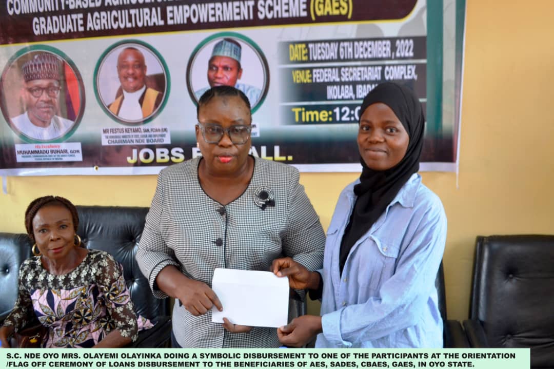 NDE Empowers 42 Youths And Women To Boost Agro-business In Oyo