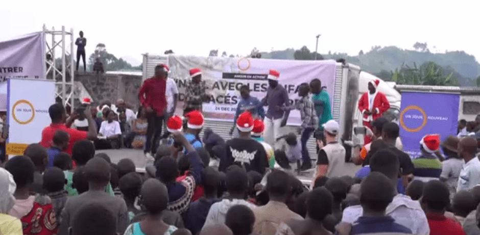 Christmas: Charity Organisation Put Smiles on Faces of Displaced Children in Eastern DRC