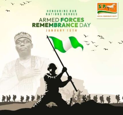Armed Forces Remembrance Day: SDP Presidential Candidate Prince Adewole Adebayo Vows To Be Caring Commander-in-Chief if Elected