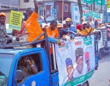SDP Embarks Road Walk Campaign In Lagos, Solicits Votes For Adebayo, Other Candidates