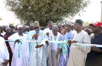 Resettlement: Gov. Zulum Commissions 300 Houses In Rumirgo Town