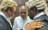 Ifeanyi Ejiofor, Mazi Nnamdi Kanu and Mike O in court