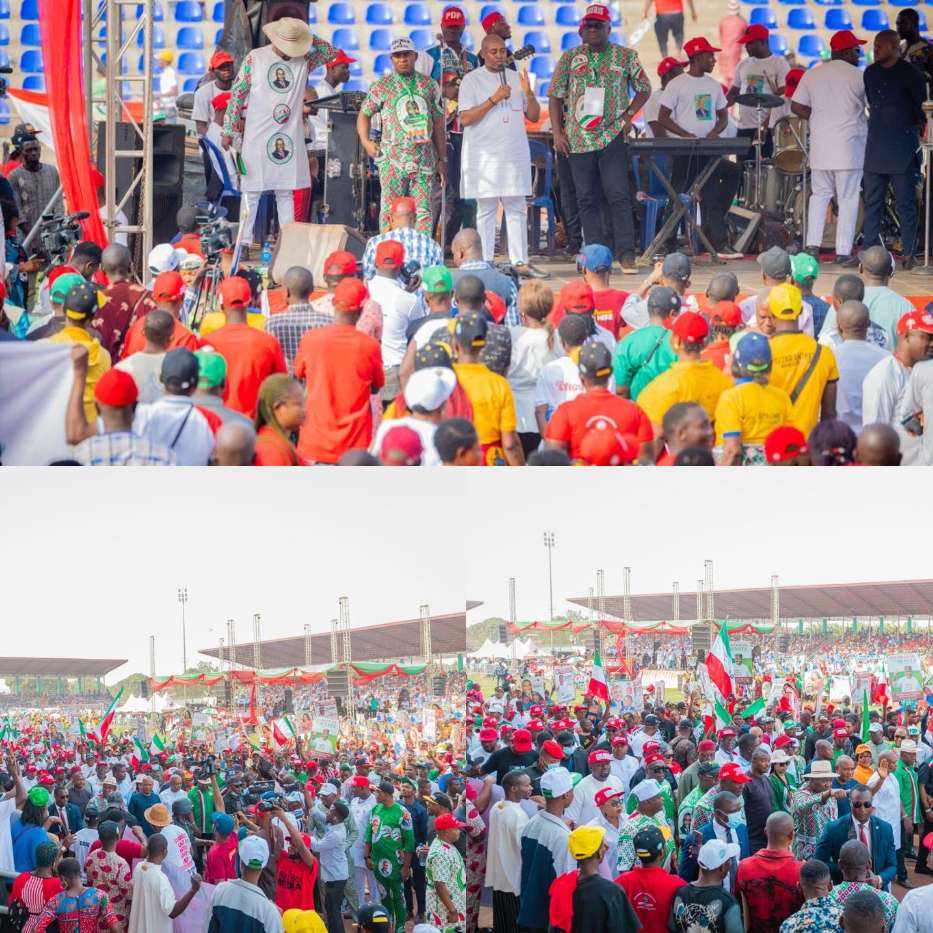 2023: Nsukka Zone Reaffirms Support for PDP, Ugwuanyi, Mbah, Others At Mega Rally