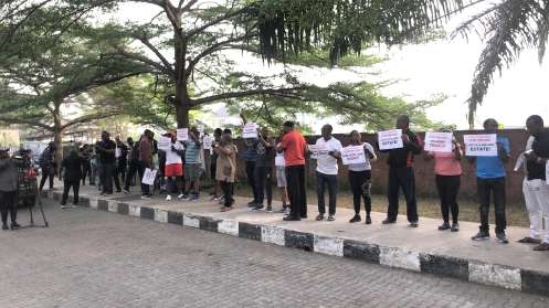 Lekky County Homes Estate Protest 