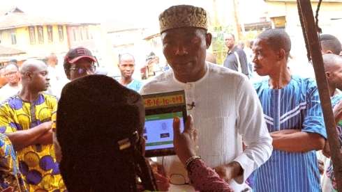 SDP Presidential Candidate Prince Adewole Adebayo Votes In Ondo