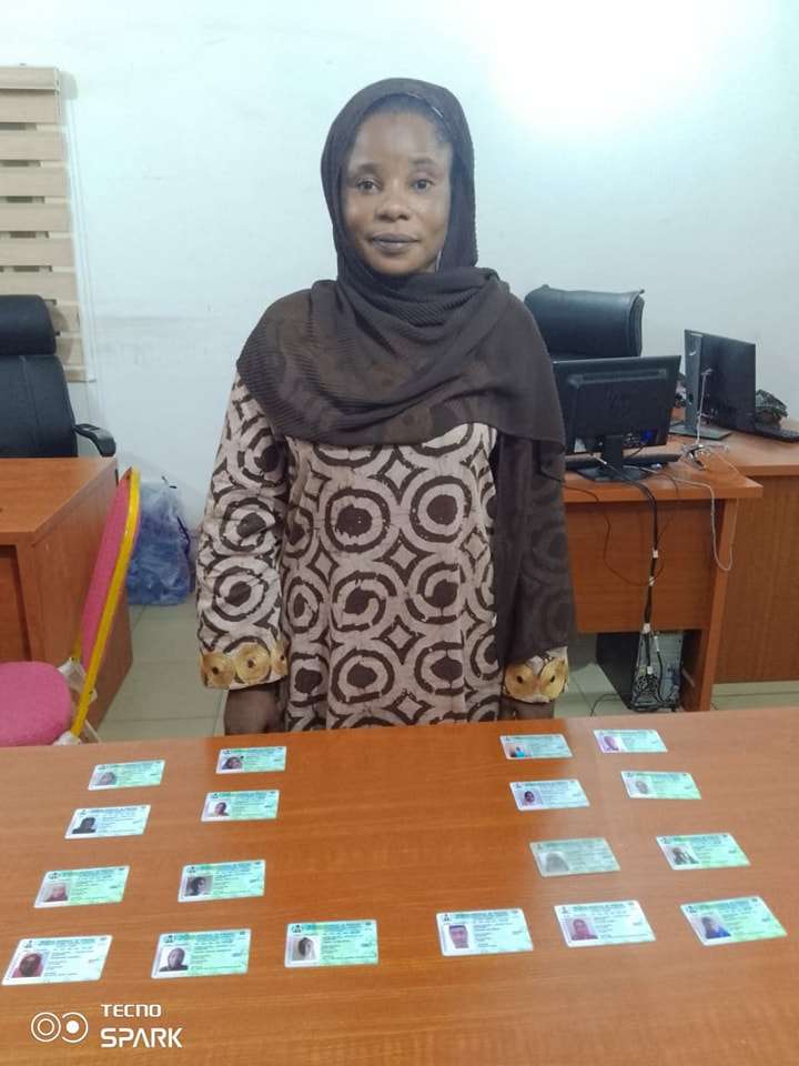 EFCC Intercepts Woman with 18 Voter Cards in Kaduna