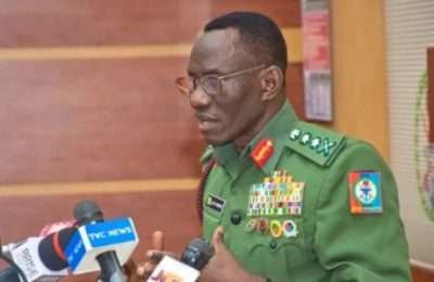 Chief of Defence Staff, General Lucky Irabor