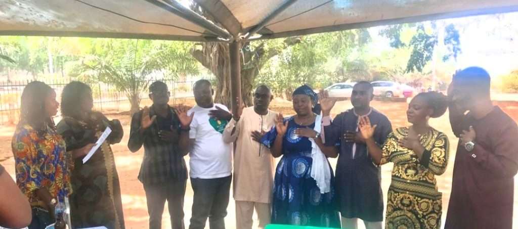 Oru Leonard and new ATACA Excos sworn in