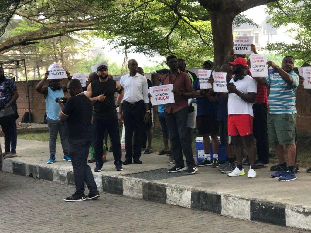 Lekky County Homes Estate Residents Protest 