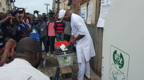 Lagos Decides 2023 Updates: Gbadebo Rhodes-Vivour Votes