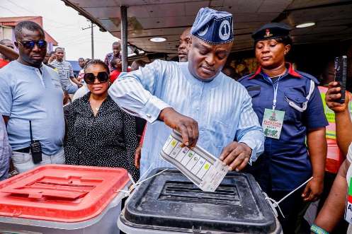 Governorship Election: Speaker Obasa Votes, Says APC Will Win Lagos