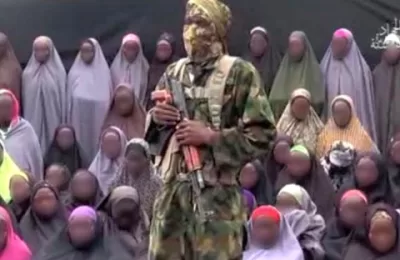 Chibok girls in Borno State of Nigeria in Boko Haram Captivity