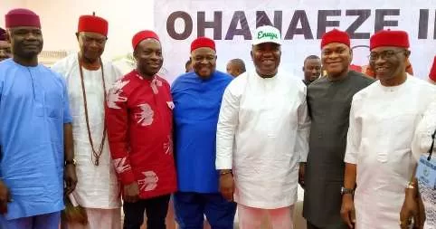 South East Governors, Igbo Leaders, Meet In Enugu Adopt Chief Emmanuel Iwuanyanwu As Ohanaeze Ndigbo President-General