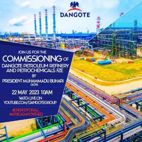 Buhari To Commission Dangote Petroleum Refinery