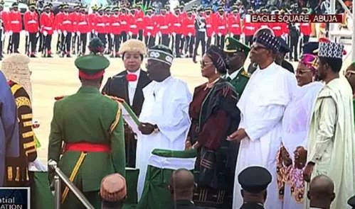BREAKING: Bola Ahmed Tinubu Sworn-In As Nigeria’s President As Muhammadu Buhari Tenure Ends