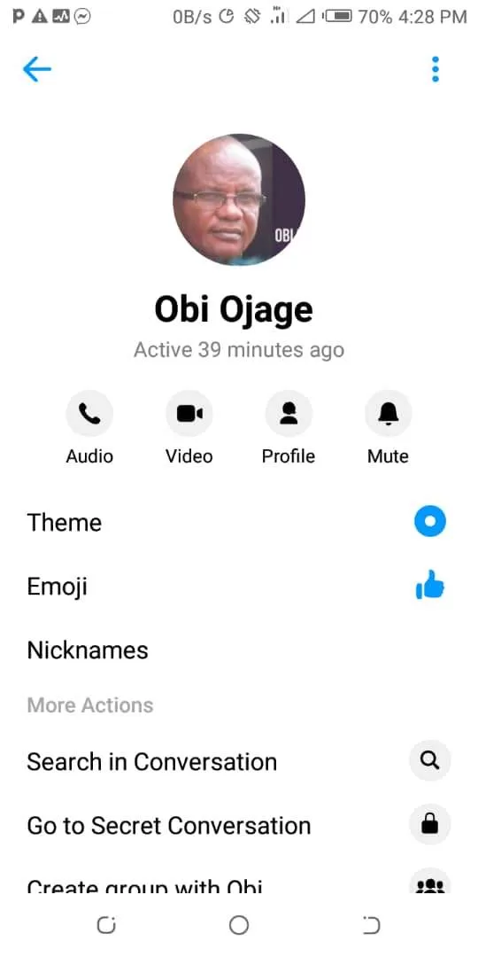 My Hacked Facebook Account Is Being Used For Fraud — Activist, Comrade Ojage Raises The Alarm